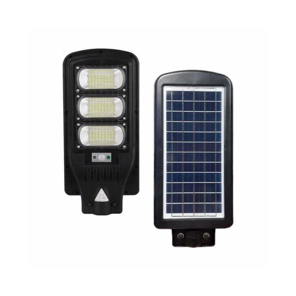 Φωτιστικό δρόμου LED 300W με ενσωματωμένο φωτοβολταϊκό πάνελ και τηλεχειριστήριο Φωτιστικό δρόμου LED 300W με ενσωματωμένο φωτοβολταϊκό πάνελ και τηλεχειριστήριο