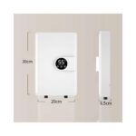 Επιτοίχιος ταχυθερμοσίφωνας με οθόνη αφής 5500W - Image 3