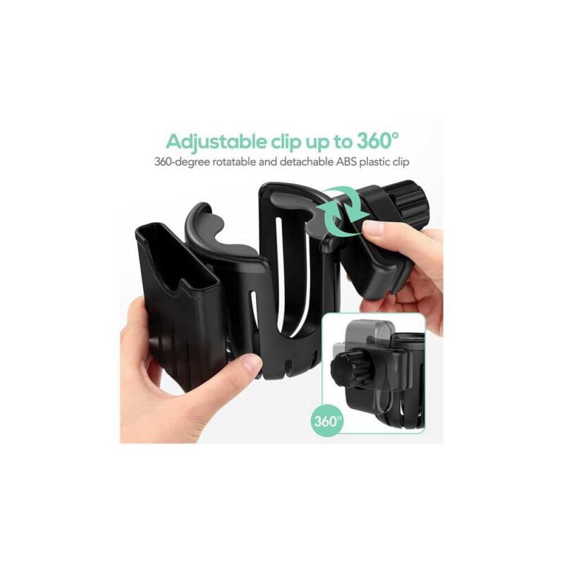 Ποτηροθήκη καροτσιού και ποδηλάτου με θήκη κινητού - Image 3