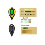 Ψηφιακός πολυμετρητής 4 σε 1 (PH, Υγρασία, Ακτινοβολία και Θερμοκρασία εδάφους) - Image 2