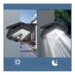 Led ηλιακό φωτιστικό με κλιπ και αισθητήρα κίνησης JB-2568 - Image 4