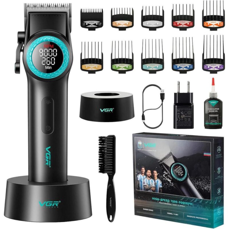 Επαγγελματική επαναφορτιζόμενη κουρευτική μηχανή VGR