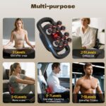 Ηλεκτρική συσκευή μασάζ 12 κεφαλών με 9 επίπεδα έντασης και αντιολισθητική λαβή - Image 3