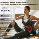 Ηλεκτρική συσκευή μασάζ 12 κεφαλών με 9 επίπεδα έντασης και αντιολισθητική λαβή - Image 5