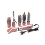 Ηλεκτρική βούρτσα-πιστολάκι μαλλιών 7in1 GEMEI-4831 - Image 3
