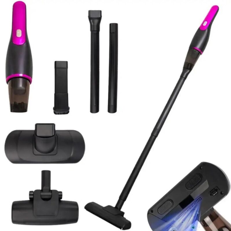 Επαναφορτιζόμενη σκούπα χειρός 3 σε 1 με ραβδί 12V