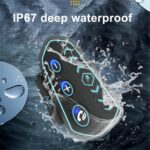 Μονή ενδοεπικοινωνία κράνους με Bluetooth A10 - Image 2