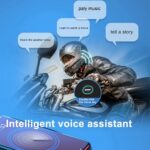Μονή ενδοεπικοινωνία κράνους με Bluetooth A10 - Image 3
