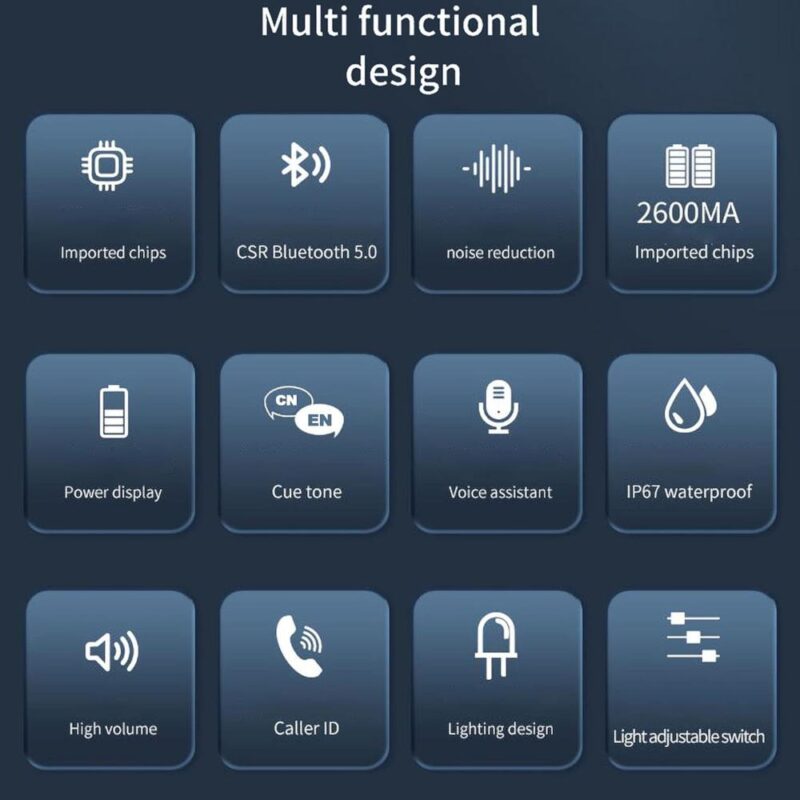 Μονή ενδοεπικοινωνία κράνους με Bluetooth A10 - Image 6