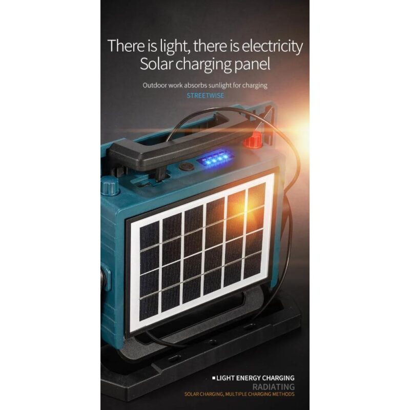 Φορητό φωτιστικό εργασίας πολλαπλών χρήσεων 200W - Image 5