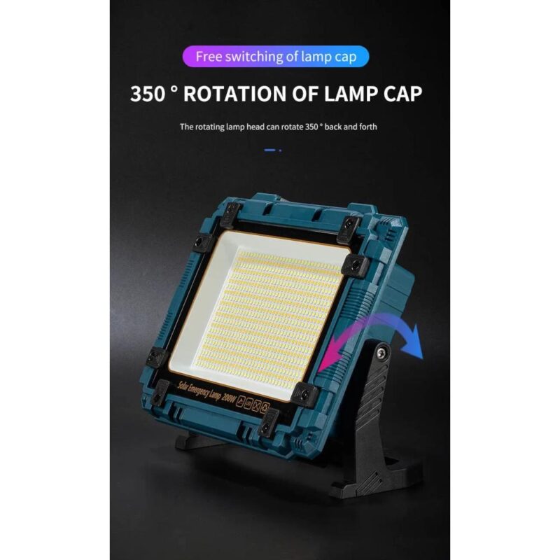 Φορητό φωτιστικό εργασίας πολλαπλών χρήσεων 200W - Image 6