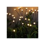 Σετ ηλιακά φωτιστικά κήπου 2τμχ με 6 LED – Θερμό λευκό - Image 3