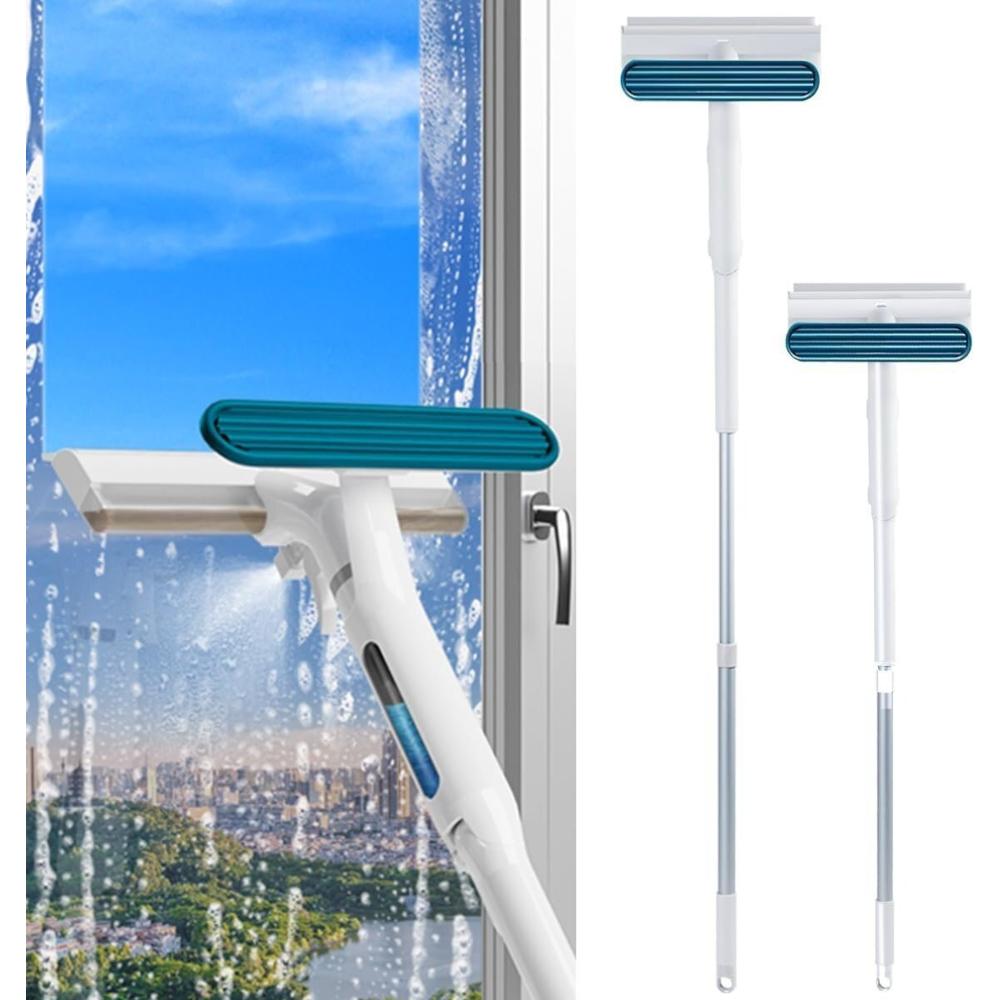Καθαριστικό παραθύρων με ψεκασμό και κοντάρι προέκτασης Καθαριστικό παραθύρων με ψεκασμό και κοντάρι προέκτασης