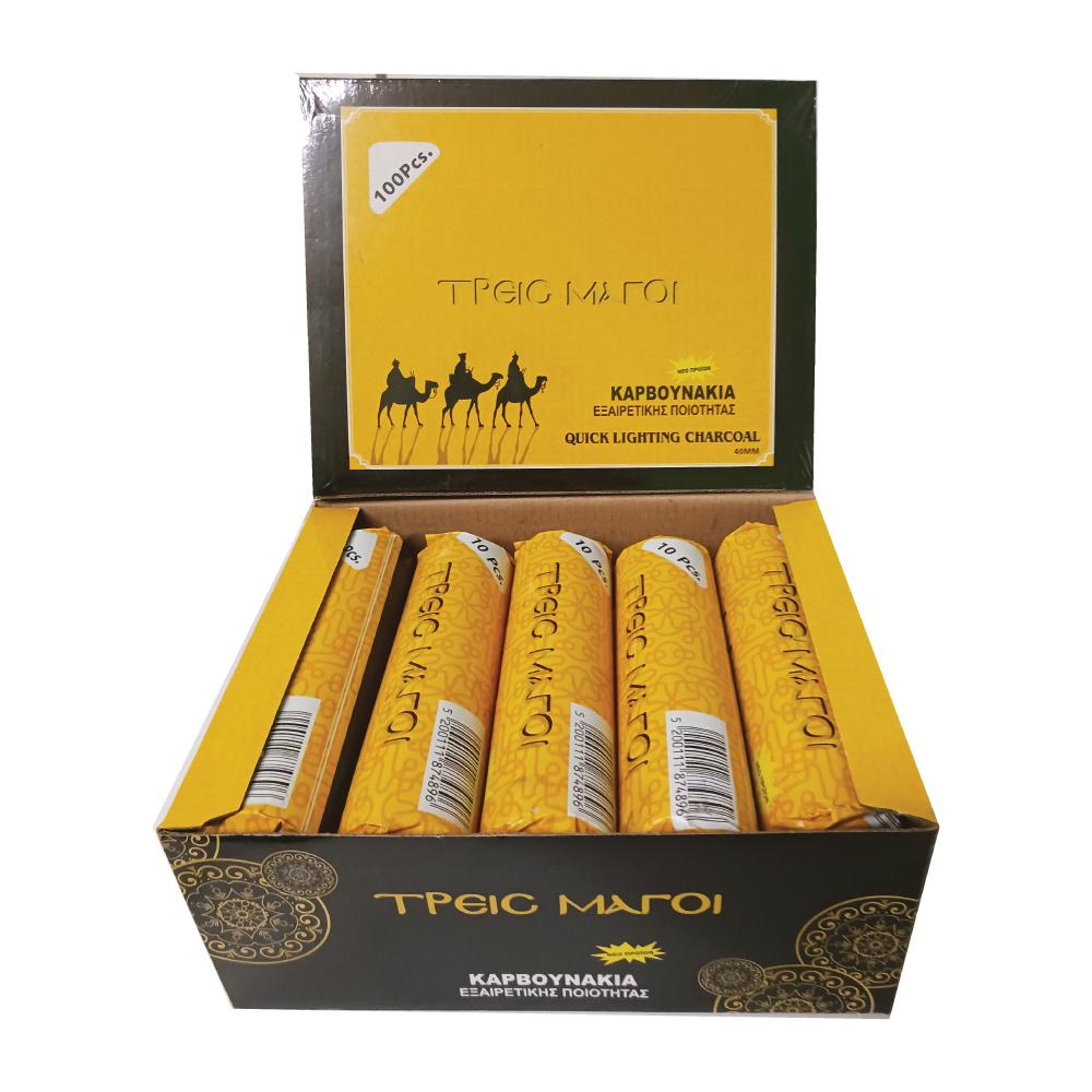 Καρβουνάκι θυμιάματος 40mm Καρβουνάκι θυμιάματος 40mm