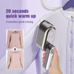 Ατμοσίδερο ρούχων χειρός 2000W με δοχείο νερού 150ml - Image 4