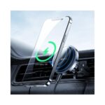 Joyroom Βάση κινητού αυτοκινήτου με μαγνήτη και ασύρματη φόρτιση- Μαύρη - Image 3