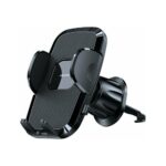 Joyroom Βάση αυτοκινήτου αεραγωγού με ρυθμιζόμενους γάντζους- Μαύρη