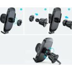 Joyroom Βάση αυτοκινήτου αεραγωγού με ρυθμιζόμενους γάντζους- Μαύρη - Image 3