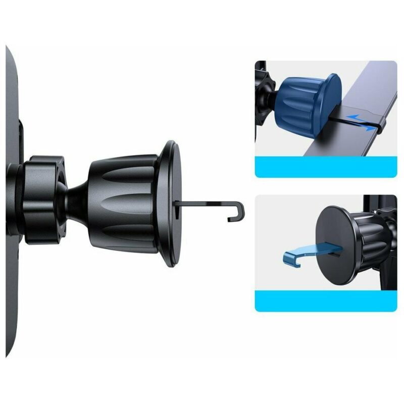 Joyroom Βάση αυτοκινήτου αεραγωγού με ρυθμιζόμενους γάντζους- Μαύρη - Image 7