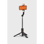 Τρίποδο κινητού τηλεφώνου Ezra EZI12 Selfie Stick με Bluetooth, μαύρο - Image 2