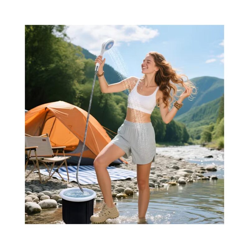 Επαναφορτιζόμενο φορητό σετ ντους