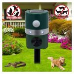 Αδιάβροχος ηλιακός απωθητής υπέρηχων με φωτισμό για τρωκτικά, πτηνά και γάτες