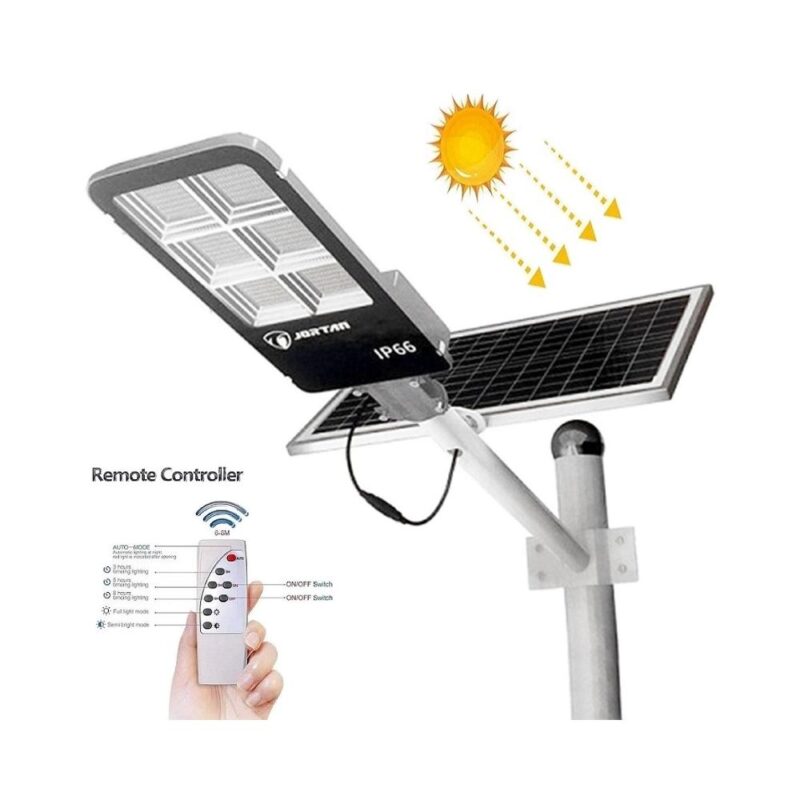 Ηλιακό φωτιστικό LED SMD 400W δρόμου με αισθητήρα φωτός & τηλεχειριστήριο