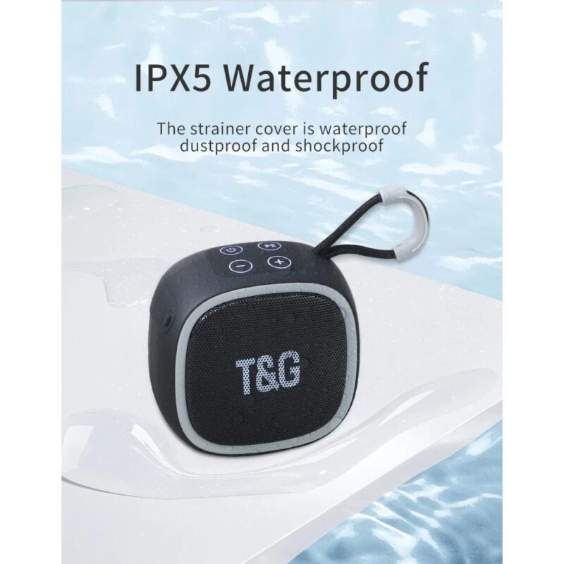 Ασύρματο ηχείο Bluetooth - T&G-659 Μαύρο - Image 4