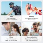 Ακουστικά Bluetooth handsfree Bone Conduction με αντοχή στον ιδρώτα, EZRA - Image 4