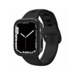 Spigen Thin Fit Πλαστική θήκη σε μαύρο χρώμα για Apple Watch 7, 8, 9 (44-45mm) - Image 2