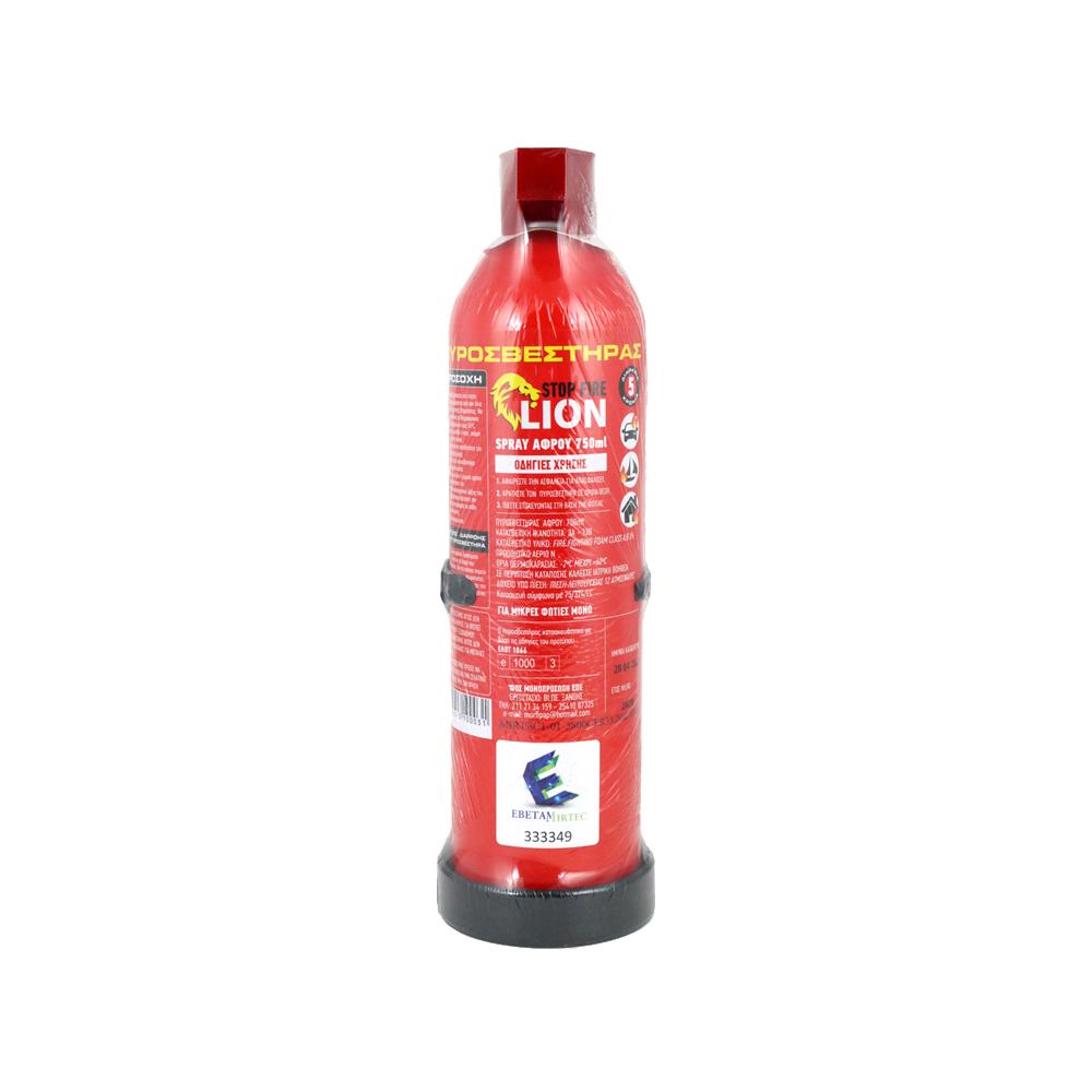 Πυροσβεστήρας αυτοκινήτου Lion αφρός 750ml Πυροσβεστήρας αυτοκινήτου Lion αφρός 750ml