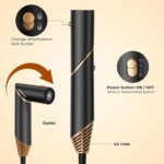 Ηλεκτρική βούρτσα-πιστολάκι μαλλιών 6in1 - Hot Air Styler 1000 Watt - Image 7