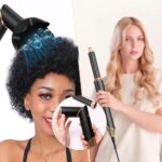 Ηλεκτρική βούρτσα-πιστολάκι μαλλιών 6in1 - Hot Air Styler 1000 Watt - Image 2