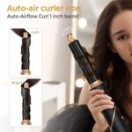 Ηλεκτρική βούρτσα-πιστολάκι μαλλιών 6in1 - Hot Air Styler 1000 Watt - Image 5