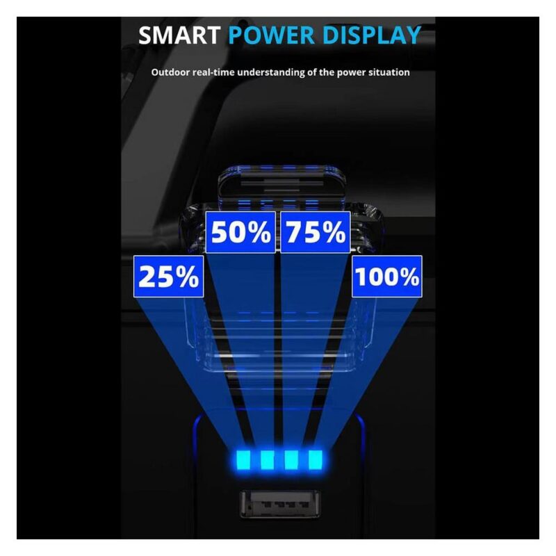 Επαναφορτιζόμενος φακός LED YD-2205A - Image 3