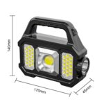 Επαναφορτιζόμενος φακός LED YD-2205A - Image 5
