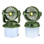  Ηλιακό φανάρι Led για Camping με ανεμιστήρα 3W