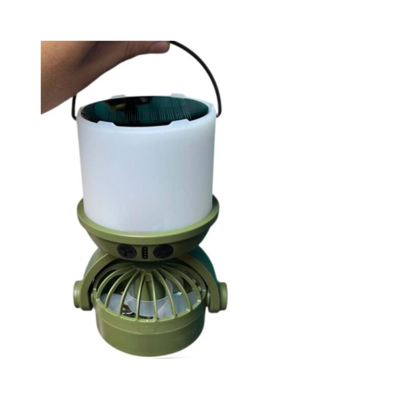  Ηλιακό φανάρι Led για Camping με ανεμιστήρα 3W - Image 4