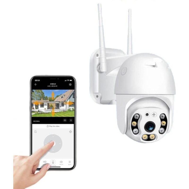Κάμερα παρακολούθησης Wi-Fi Full HD 1080p αδιάβροχη με αμφίδρομη επικοινωνία