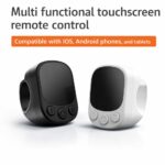 Μίνι Bluetooth τηλεχειριστήριο με δακτύλιο αφής για iPhone, Android και iPad