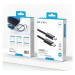 Καλώδιο φόρτισης USB Type-C σε Type-C 240W Ezra DC356
