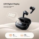 Joyroom JR-BB3 In-ear Bluetooth Handsfree ακουστικά με αντοχή στον ιδρώτα και θήκη φόρτισης Μαύρα - Image 4