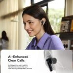Joyroom JR-BB3 In-ear Bluetooth Handsfree ακουστικά με αντοχή στον ιδρώτα και θήκη φόρτισης Μαύρα - Image 7