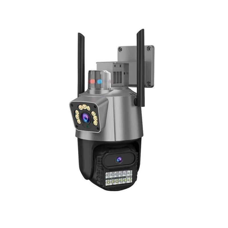 Jortan JT-9687 IP Dual Κάμερα παρακολούθησης Wi-Fi Full HD 1080p αδιάβροχη με αμφίδρομη επικοινωνία
