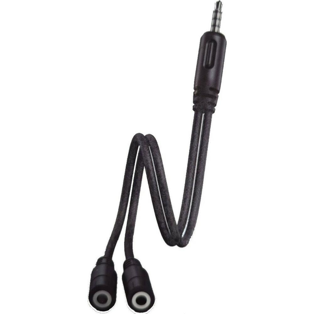 Ezra Μετατροπέας 3.5mm male σε 3.5mm 2x female Ezra Μετατροπέας 3.5mm male σε 3.5mm 2x female